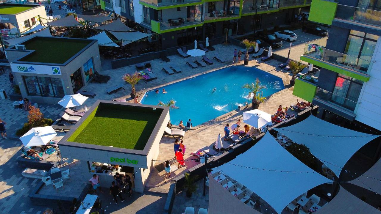 Fineloft Sea View Apartment-Spa N Pools Beach Resort Năvodari Extérieur photo