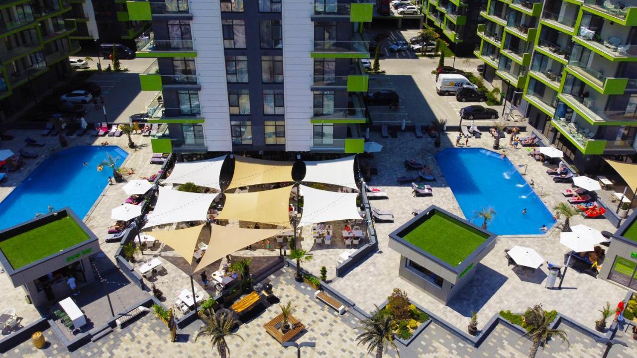 Fineloft Sea View Apartment-Spa N Pools Beach Resort Năvodari Extérieur photo