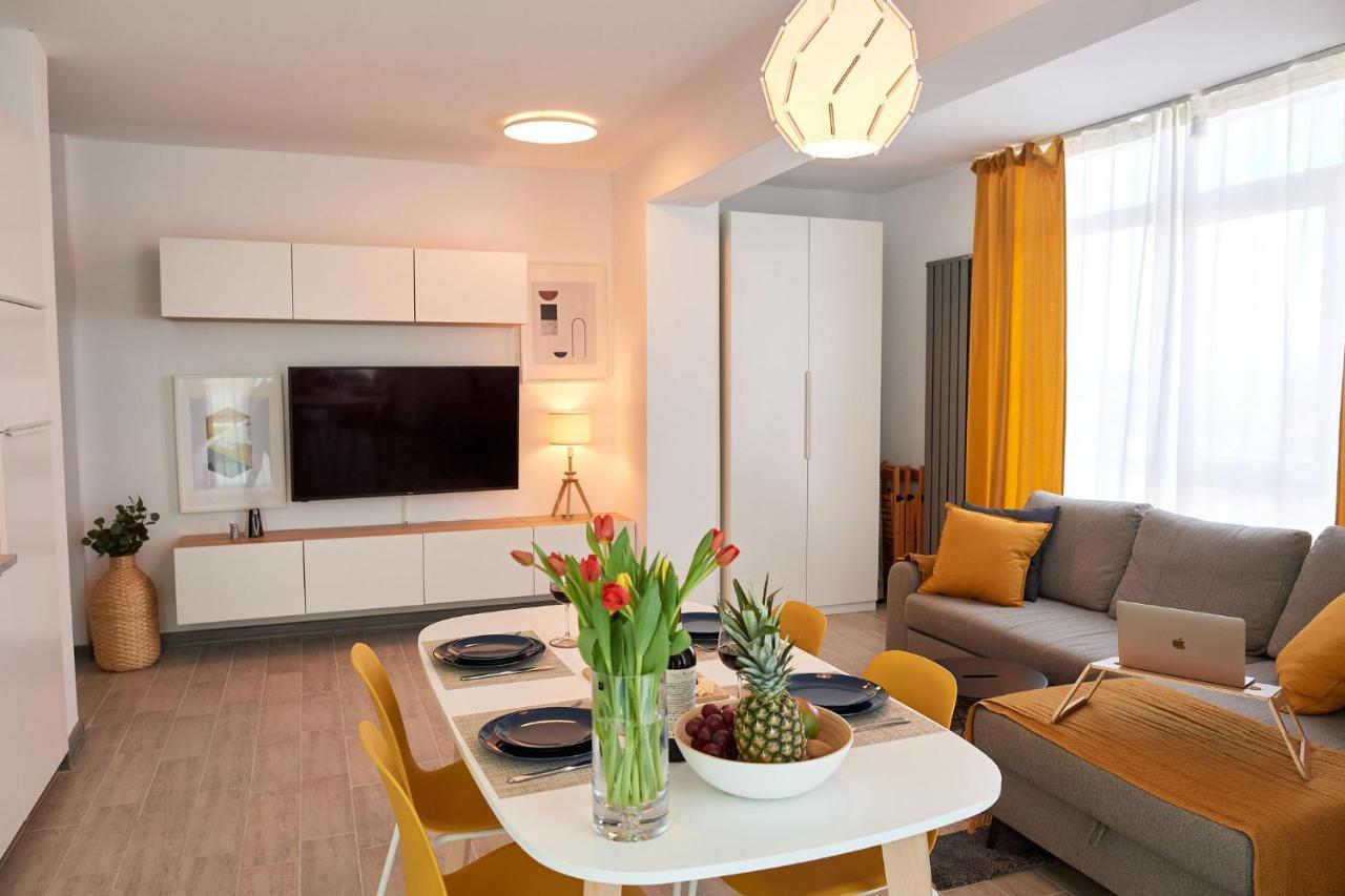 Fineloft Sea View Apartment-Spa N Pools Beach Resort Năvodari Extérieur photo
